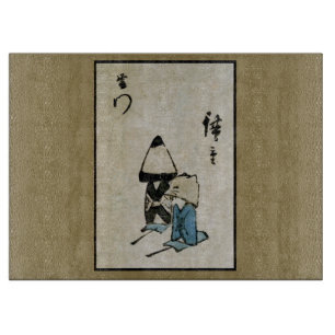 Planche À Découper Festival Matsuri Costume Actors Feudal Japan