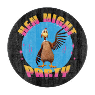 Planche À Découper Fête de nuit Hen Funny Bachelorette Party