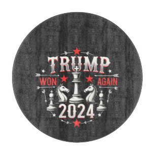 Planche À Découper Fière Maga Trump a gagné encore Jour d'inauguratio