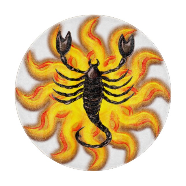 Planche À Découper Fiery Scorpio (Devant)