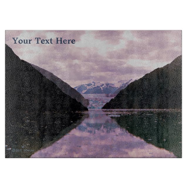 Planche À Découper Fjord Glacier (Devant)