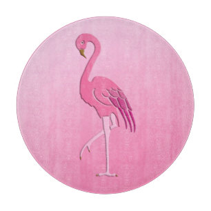 Planche À Découper Flamant rose joli