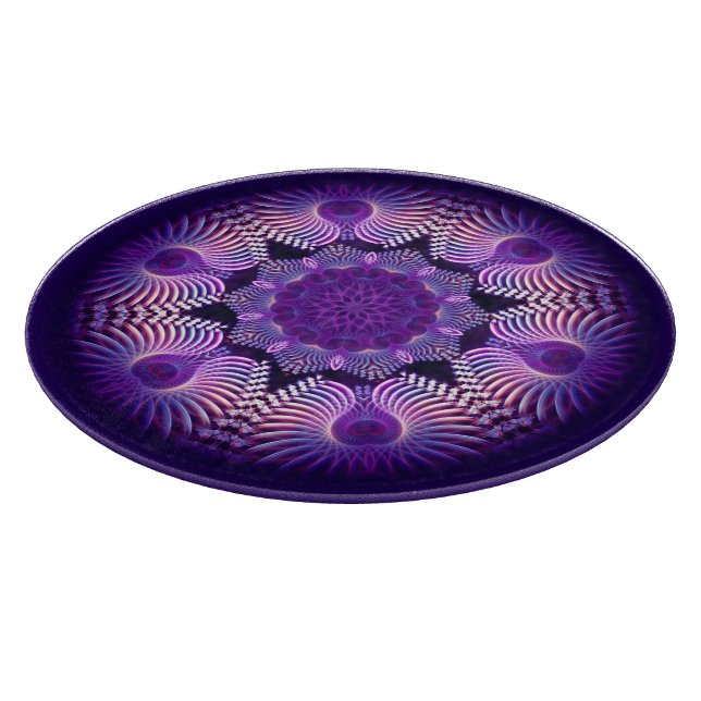 Planche À Découper Fleur Apophyse Kaleidoscope I (Coin)