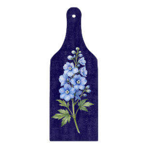 Planche à découper Fleur Bleue