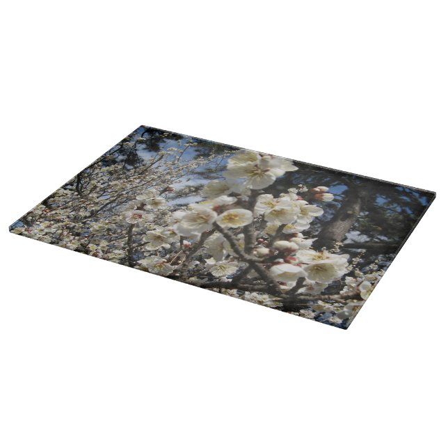 Planche À Découper Fleur de cerisier blanc / Sakura / ク(桜) (Coin)