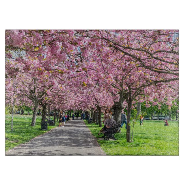 Planche À Découper Fleur de cerisiers (Devant)