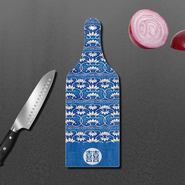 Planche À Découper Fleur de Chine - double bonheur (Créateur téléchargé)