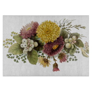 Planche À Découper Fleur de chrysanthème mère florale