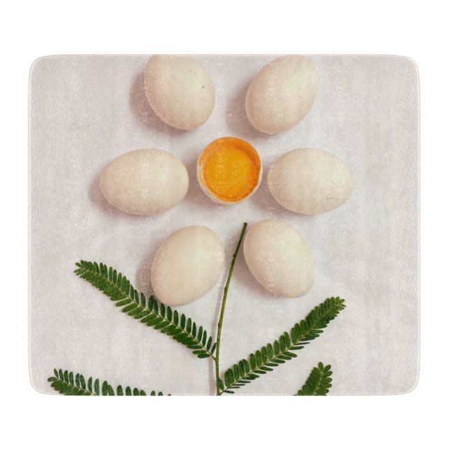 Planche À Découper Fleur de jaune d'oeuf (Devant)