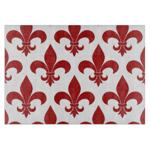 Planche À Découper Fleur de lis Motif Classic