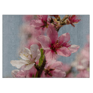 Planche À Découper Fleur Sakura, Fleur japonaise rose