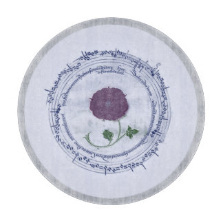 Planche À Découper Fleur tôt de manuscrit de musique
