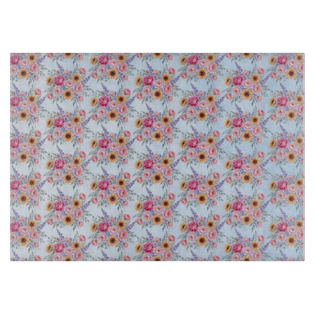Planche À Découper Fleurs (Devant)