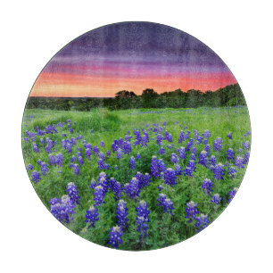 Planche À Découper Fleurs   Bluebonnets à Sunset Texas