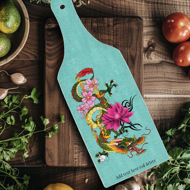 Planche À Découper Fleurs chinoises de cerisiers de Lotus (Créateur téléchargé)