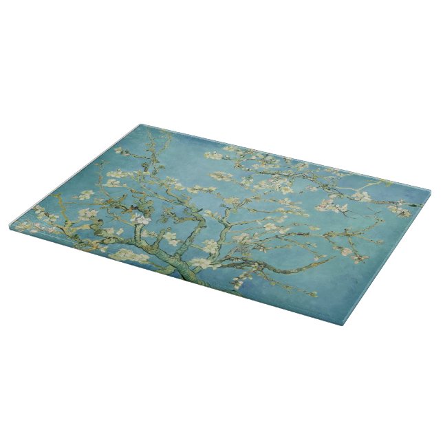 Planche À Découper Fleurs d'amandes par van Gogh (Coin)