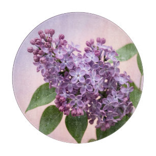 Planche À Découper Fleurs de lilas violet frais Floral de printemps 