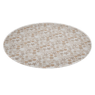 Planche À Découper Fleurs de marguerite beige esthétique florale Dits