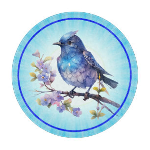 Planche À Découper Fleurs d'oiseau de fée aquarelle Clipart-73611