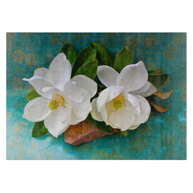 Planche À Découper Fleurs | Fleur Magnolia (Devant)