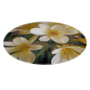 PLANCHE À DÉCOUPER FLEURS JAUNES