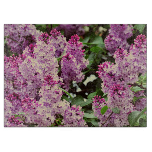 Planche À Découper Fleurs lilas