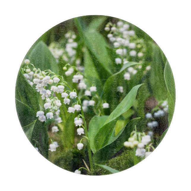 Planche À Découper Fleurs | Lily de la vallée Suède (Devant)