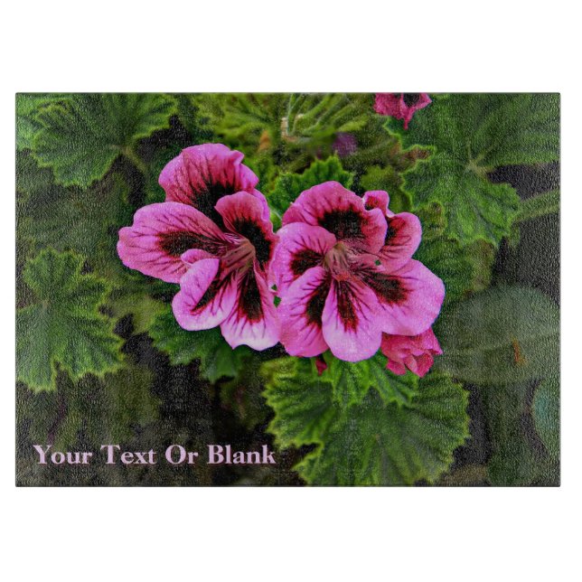 Planche À Découper Fleurs roses 1 (Devant)