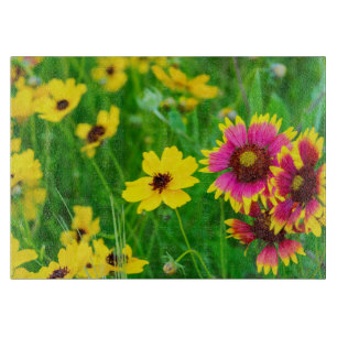 Planche À Découper Fleurs sauvages de prairie dans Hill Country