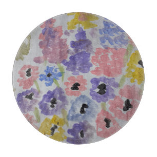 Planche À Découper Fleurs sauvages d'été