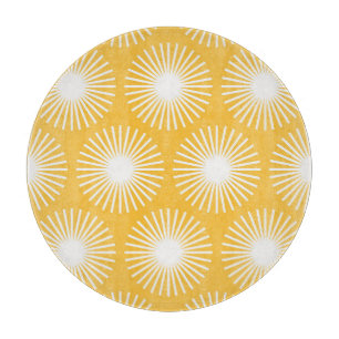 Planche À Découper Fleurs simples : design sans couture scandinave.