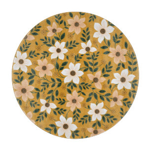 Planche À Découper Fleurs traditionnelles : Muster Motif sans couture