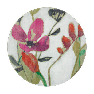 Planche À Découper Fleurs vives I