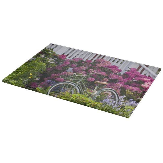 Planche À Découper Floraison printanière spectaculaire, antique fanta (Coin)