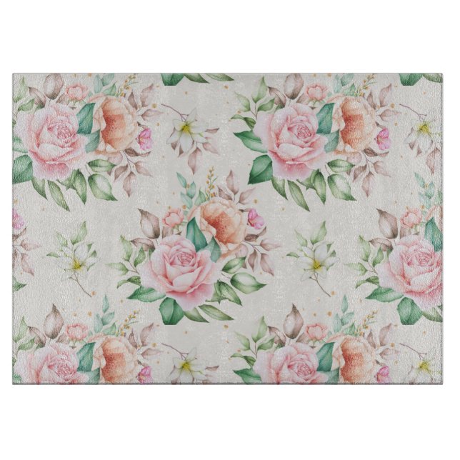 Planche À Découper Floral (Devant)