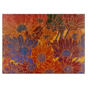Planche À Découper Floral