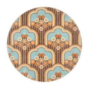 Planche À Découper Floral Retro : les années 70 revival du papier pei