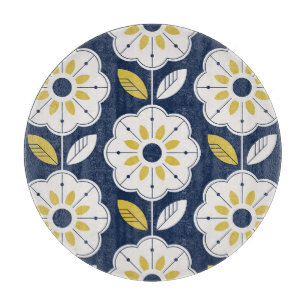 Planche À Découper Floral style scandinave Motif sans couture