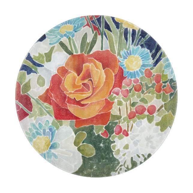 Planche À Découper Flore de minuit IV (Devant)