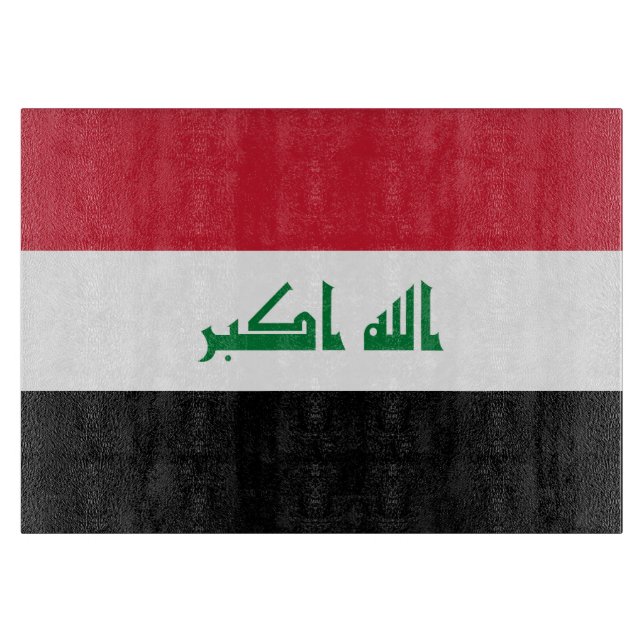Planche À Découper Flot d'Iraq (Devant)