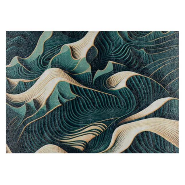 Planche À Découper Flowing harmony (Devant)