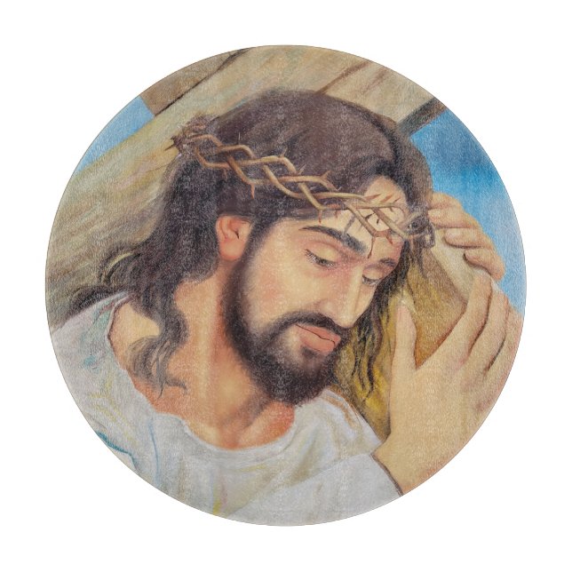 Planche À Découper Foi chrétienne Jésus Christ (Devant)