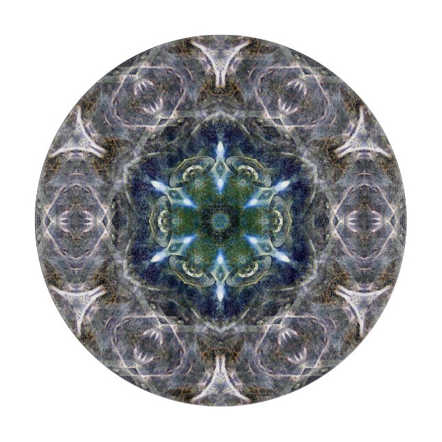 Planche À Découper Folk Mandala Cutting Board (Devant)