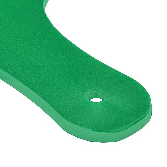 Planche À Découper Fond vert uni (Coin)