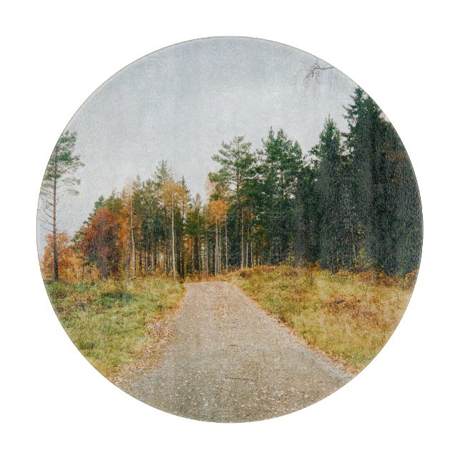 Planche À Découper Forêt automnale suédoise (Devant)