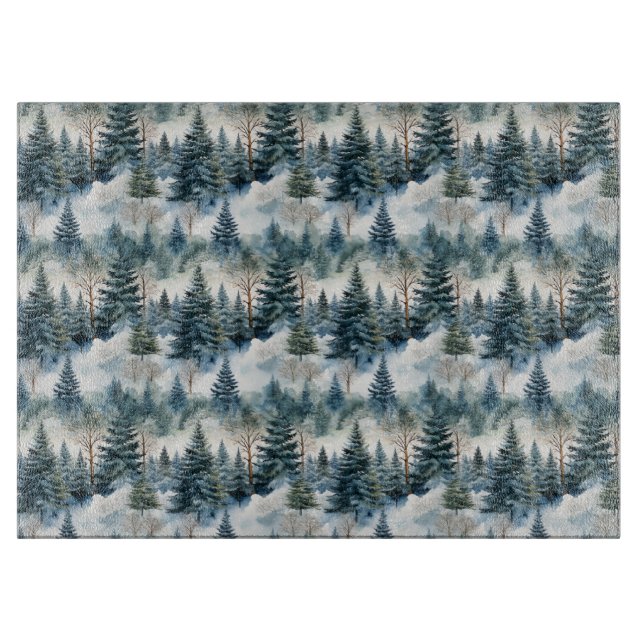 Planche à découper Forêt Bois Mystique (Devant)