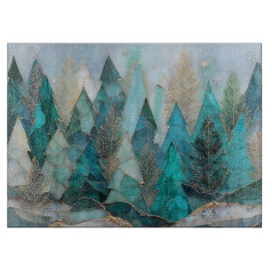 Planche À Découper Forêt de Noël