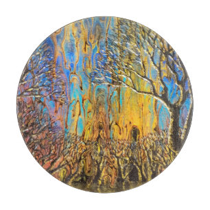 Planche À Découper Forêt mystique