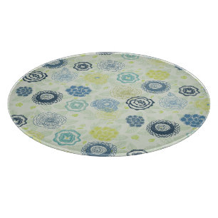 Planche À Découper Forme florale élégante avec fleurs mignonnes