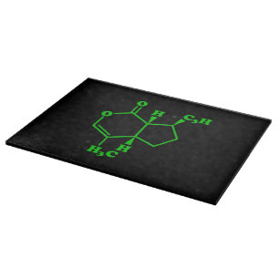 Planche À Découper Formule chimique moléculaire de la népétalactone d